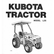 Kubota L35 Operators Manual